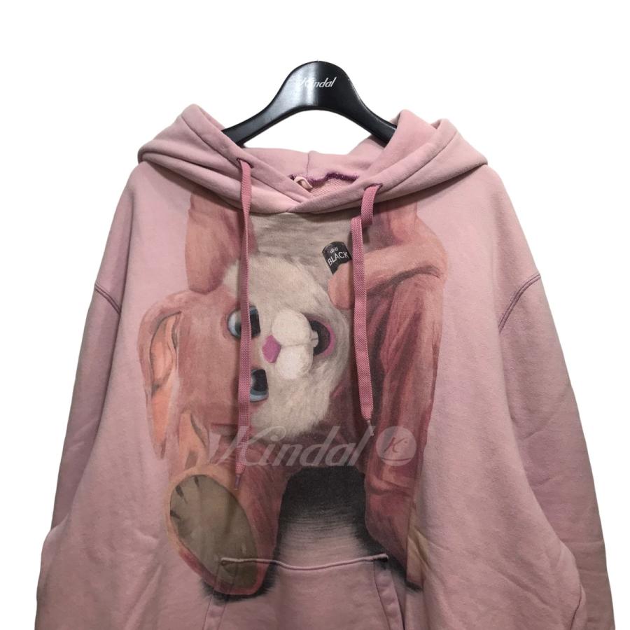 ダブレット doublet 「STUFFED RABBIT DURING BREAK 」HOODIE (23AW30CS291) ピンク サイズ：M｜kindal｜02