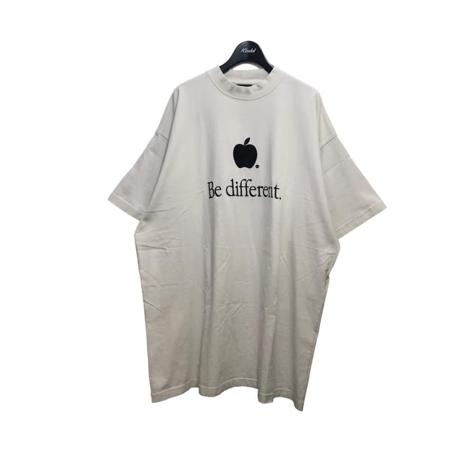 値下げ】BALENCIAGA Be different Tシャツ 712398 ホワイト サイズ：2 