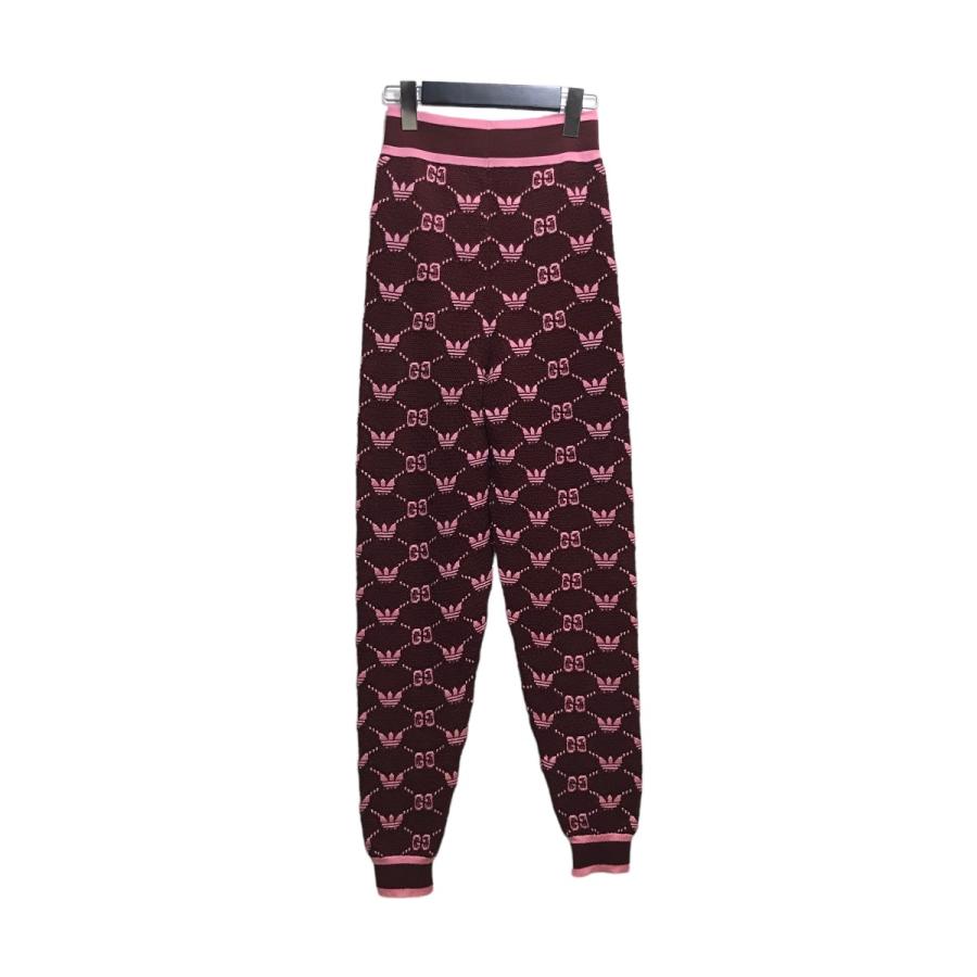 GUCCI 【値下げ】GUCCI×adidas ウールジャガードジョガーパンツ 693830 