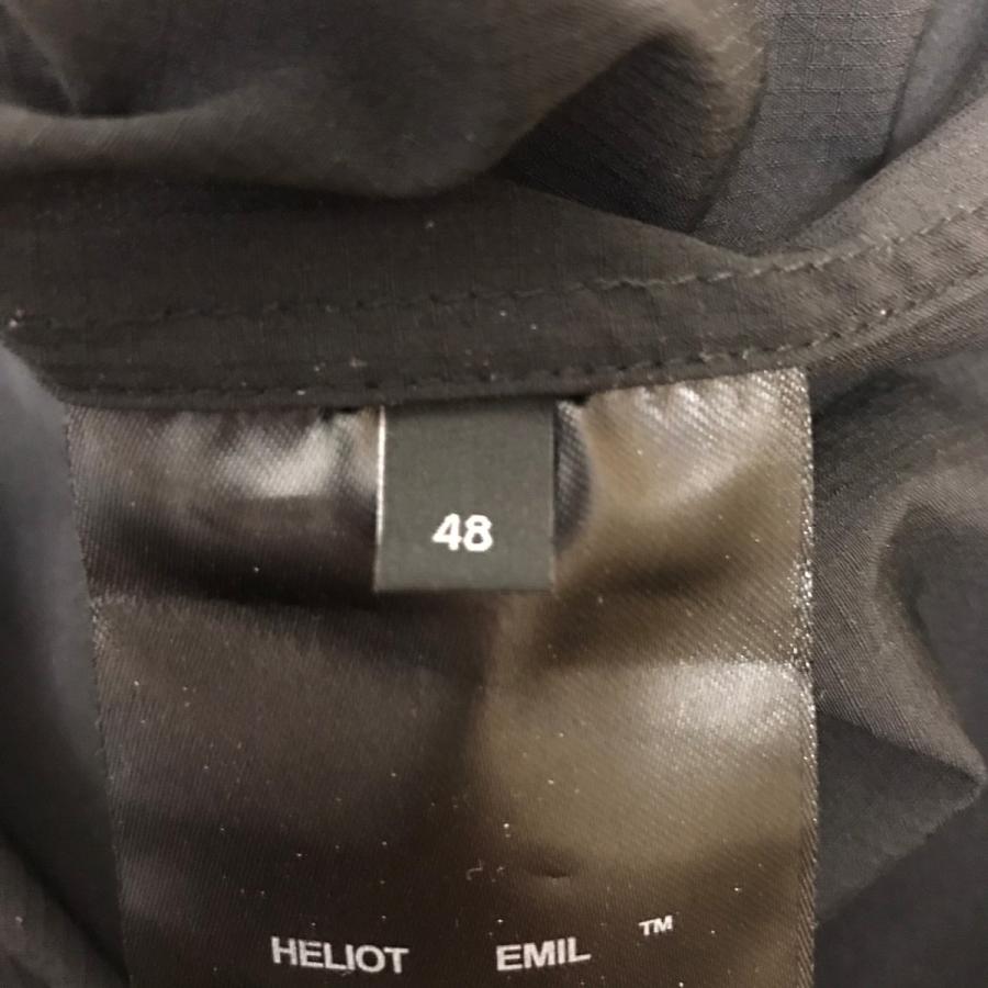 HELIOT EMIL ヘリオットエミル 長袖シャツ ブラック サイズ：48  