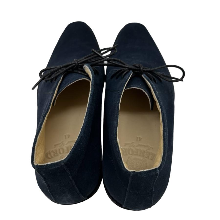 値下げ】GLENFORD スウェードチャッカブーツ ネイビー サイズ：41