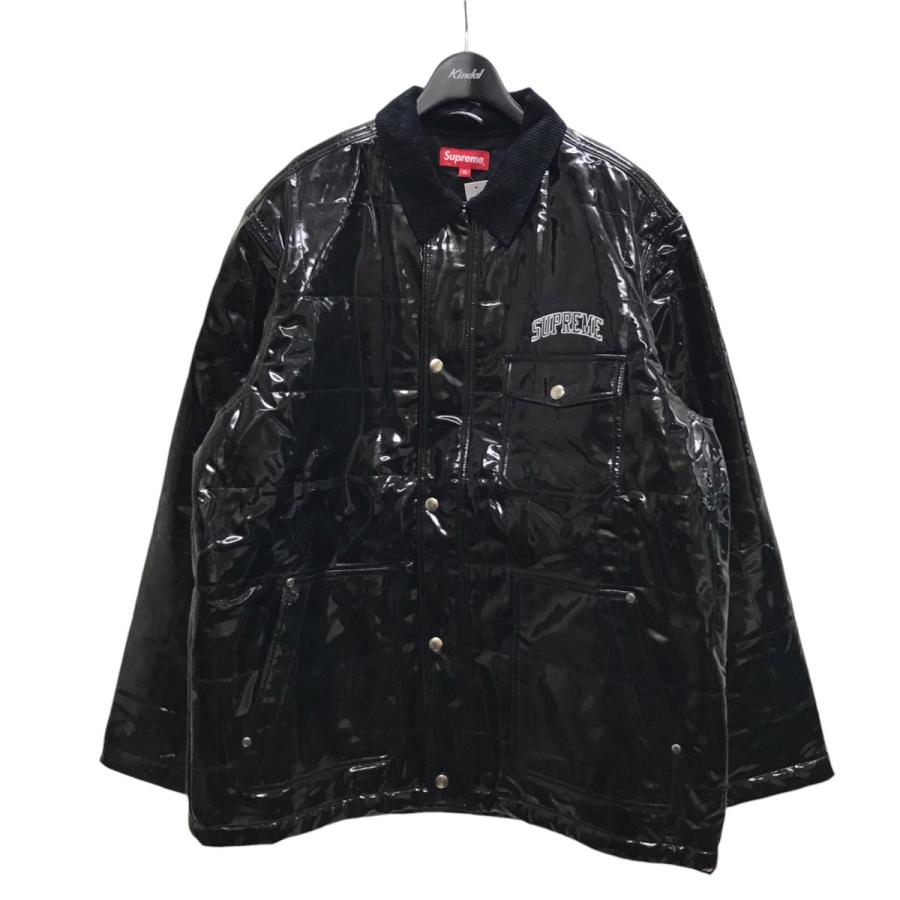 Supreme 【値下げ】Supreme 18SS Quilted Patent Vinyl Work Supreme 【値下げ】Supreme 18SS Quilted Patent Vinyl Work