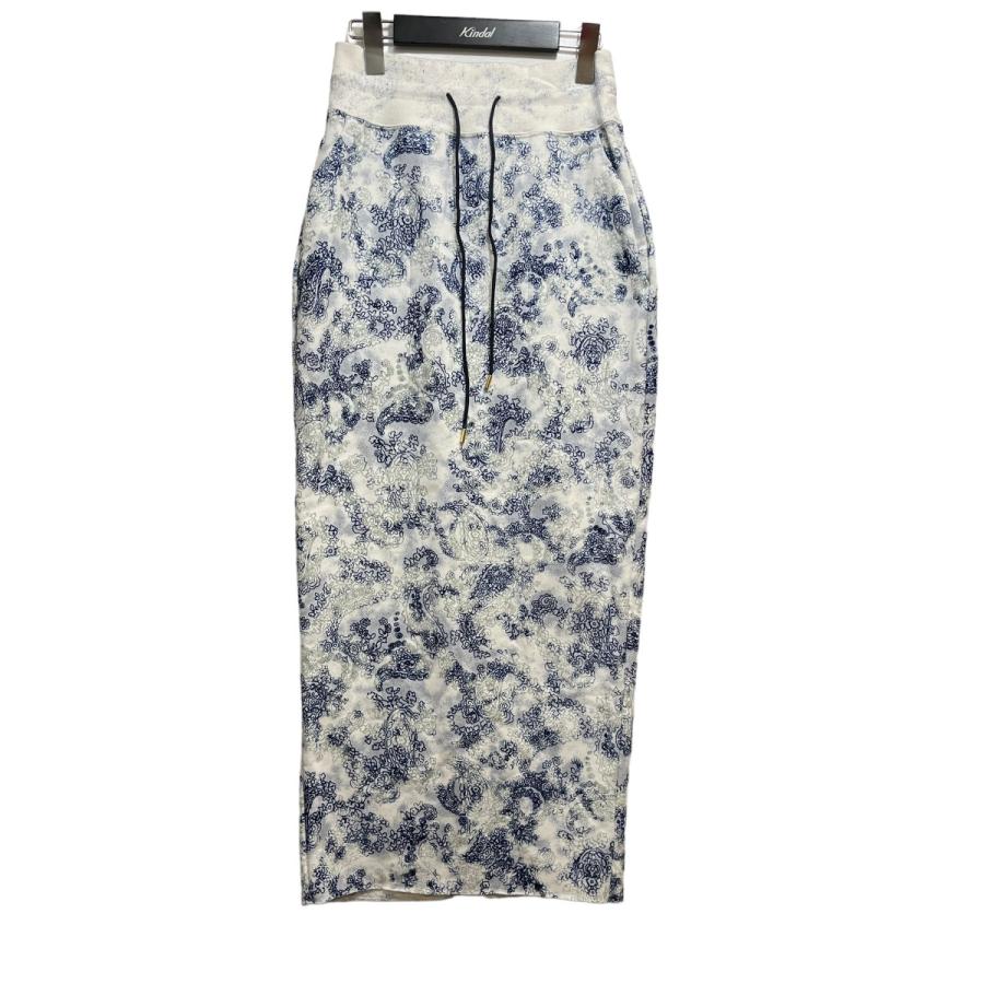 マメクロゴウチ mame kurogouchi 24SS Floral Flock Printed マメクロゴウチ mame kurogouchi 24SS Floral Flock Printed