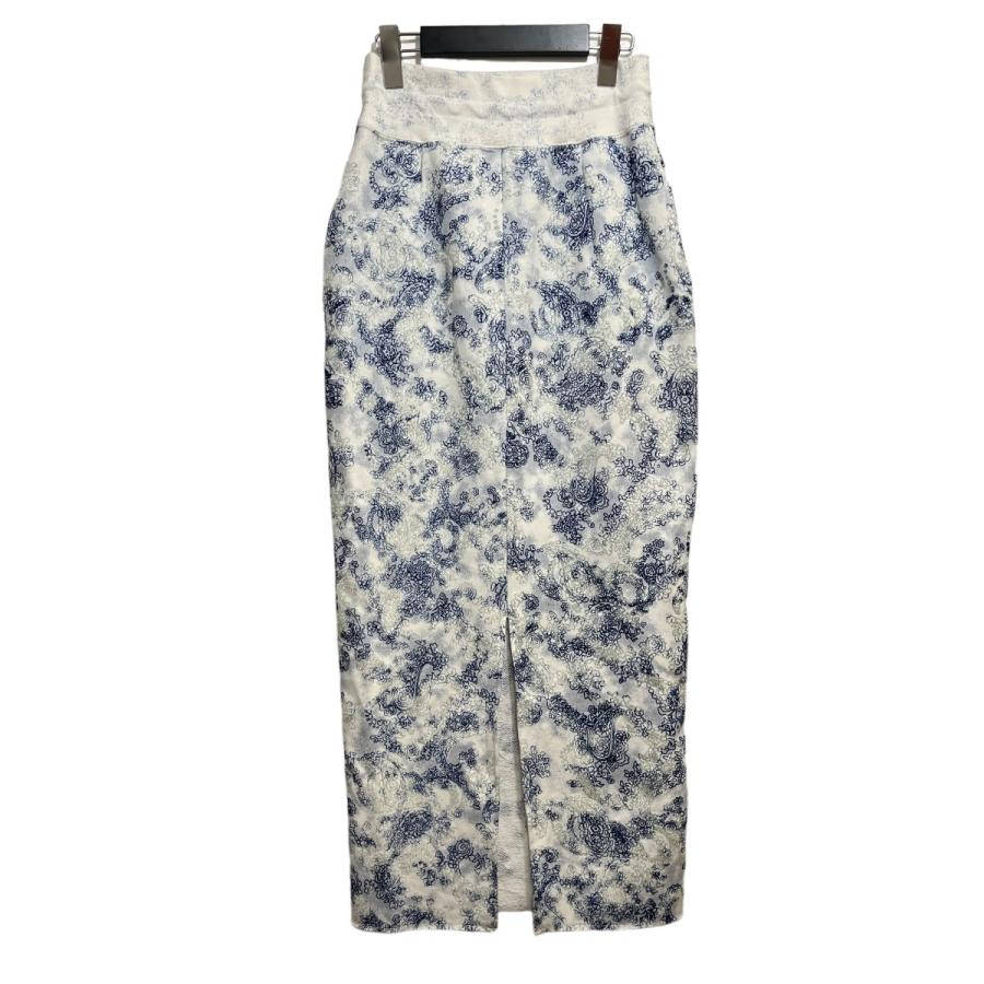 マメクロゴウチ mame kurogouchi 24SS Floral Flock Printed マメクロゴウチ mame kurogouchi 24SS Floral Flock Printed