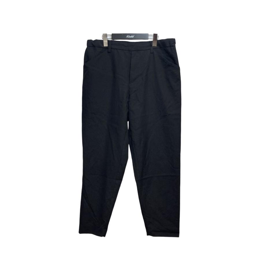 SUNSEA N.M Oxford w/耳 Wide Pants/BK