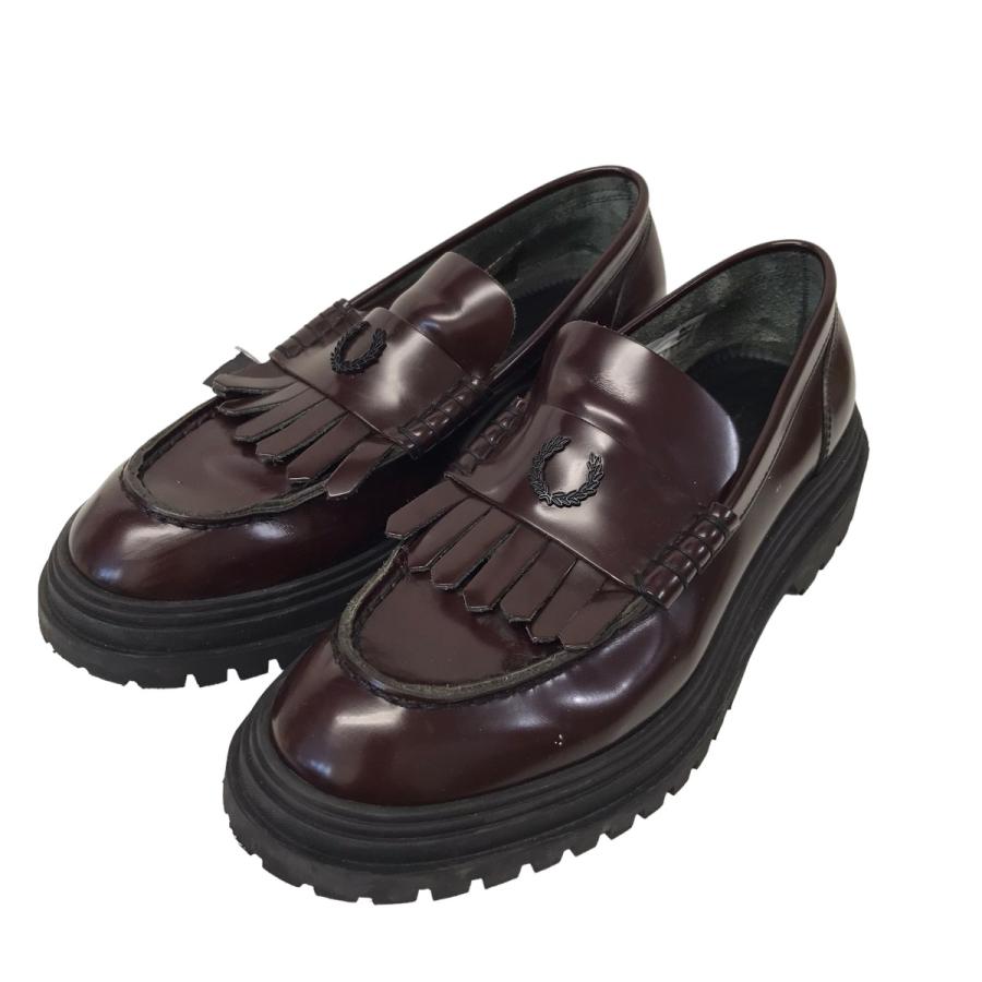 FRED PERRY 【値下げ】FRED タッセルローファー ブラウン サイズ：24cm  