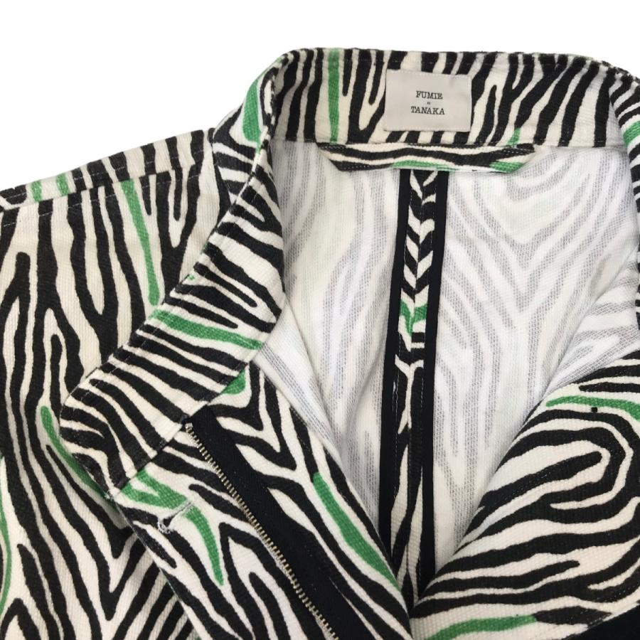 値下げ】FUMIE=TANAKA ゼブラモッズコート マルチカラー サイズ：2  