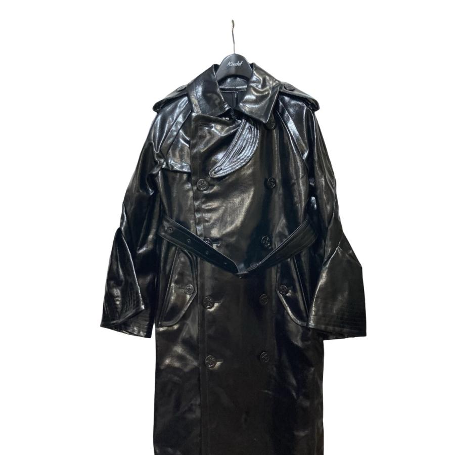 sacai 【値下げ】sacai コーティングトレンチコート 23-06692 ブラック 