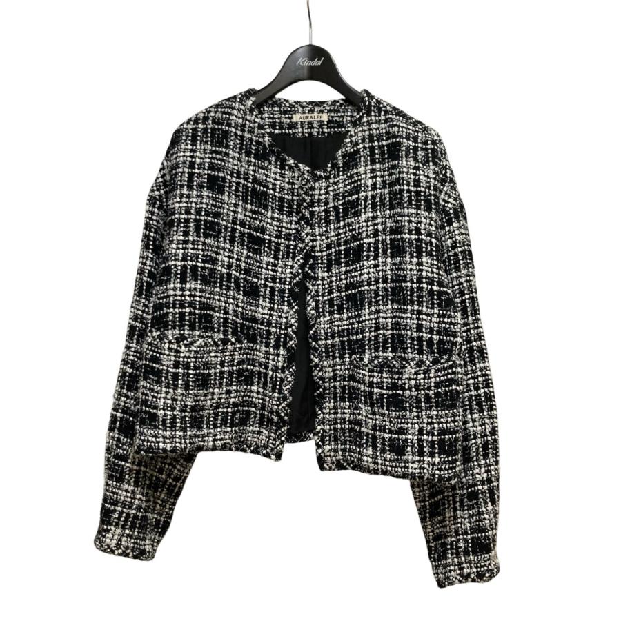 AURALEE 【値下げ】AURALEE HOMESPUN SUMMER TWEED BLOUSON AURALEE 【値下げ】AURALEE HOMESPUN SUMMER TWEED BLOUSON