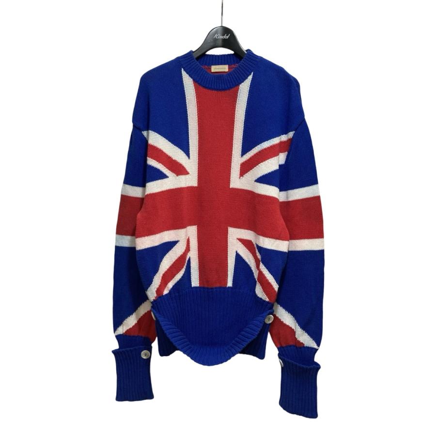 値下げ】STEFAN COOKE UNION JACK TURN-UP JUMPER ユニオンジャック 
