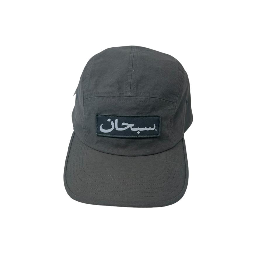 シュプリーム Supreme Arabic Label Camp Cap Charcoal キャップ 