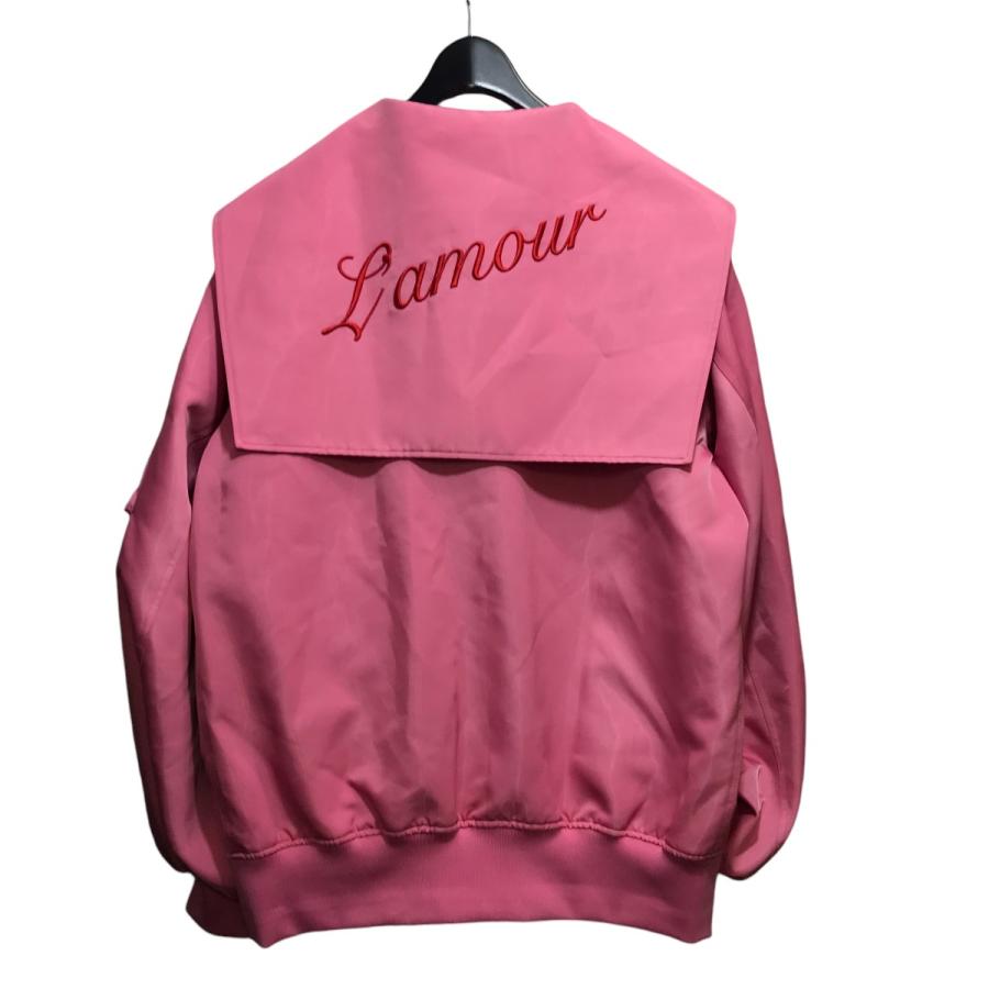 vv ヴィヴィアーノ VIVIANO Sailor Collar Cropped Bomber Jacket 
