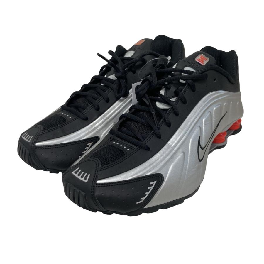 NIKE 【値下げ】NIKE 24年モデル Shox R4 Black Metallic Silver 