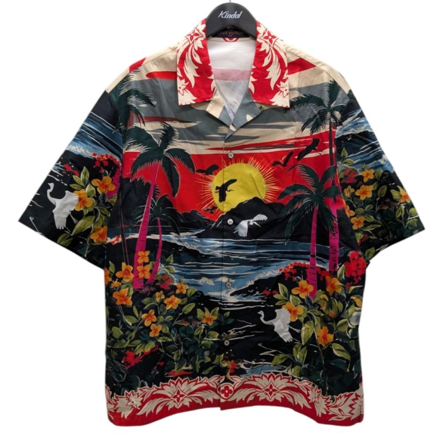 LOUIS VUITTON 24AW 総柄半袖シャツ マルチカラー サイズ：XXL (原宿店