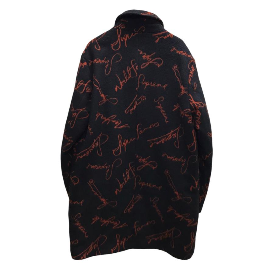 ジャケット・アウター SUPREME SCRIPT LOGOS WOOL OVERCOAT Supreme シュプリーム Script Logos Wool Overcoat ロゴオーバー