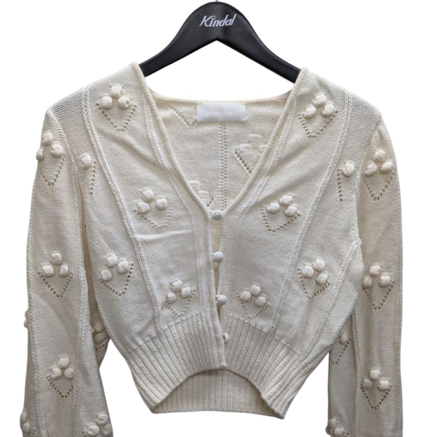 マメクロゴウチ✨希少　シアーカーディガン　21ss ニット Mame Kurogouchi 21SS シアーカーディガン ニット レディース 希少