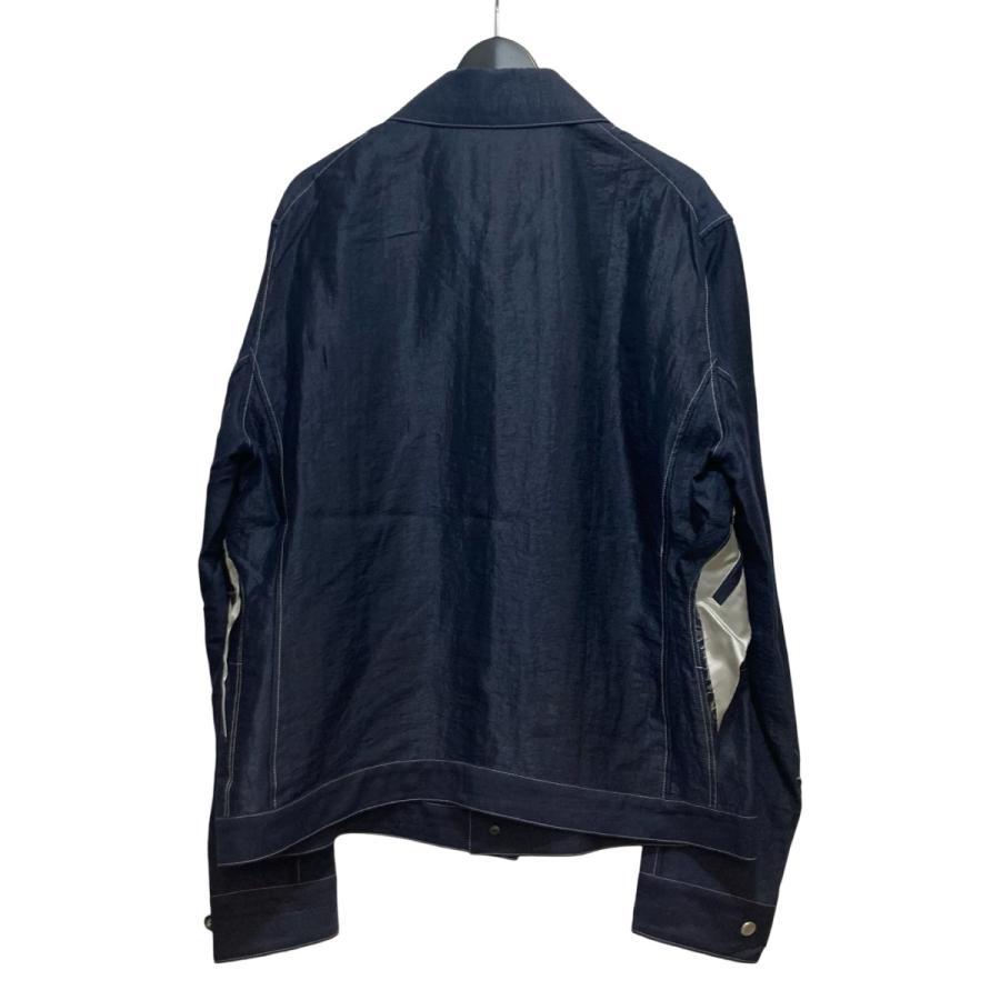 sulvam 【値下げ】sulvam 23SS SLIM SHORT BLOUSON ステッチジャケット  