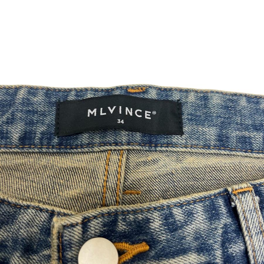 MLVINCE ダメージ加工デニム 34