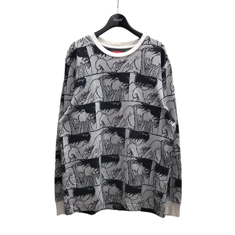 Supreme 【値下げ】Supreme×AKIRA Syringe Jacquard L S Top クルー 