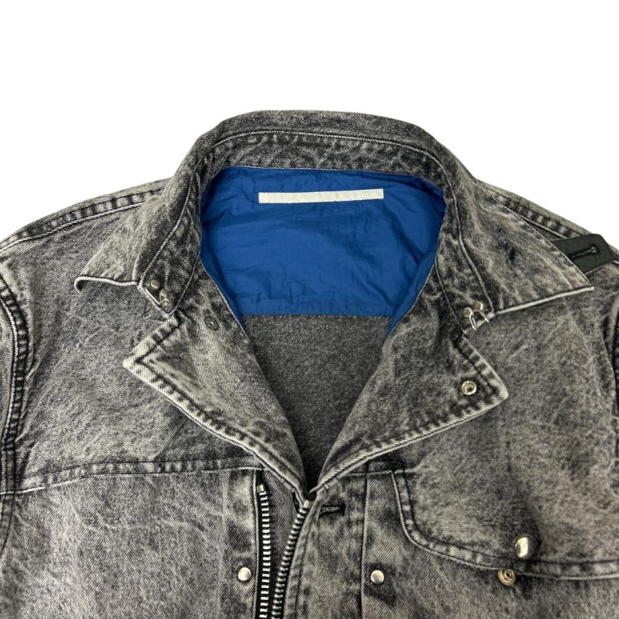 値下げ】Tamme 23AW CRACKS BLEACH DENIM B.D JACKET デニム 値下げ】Tamme 23AW CRACKS BLEACH DENIM B.D JACKET デニム