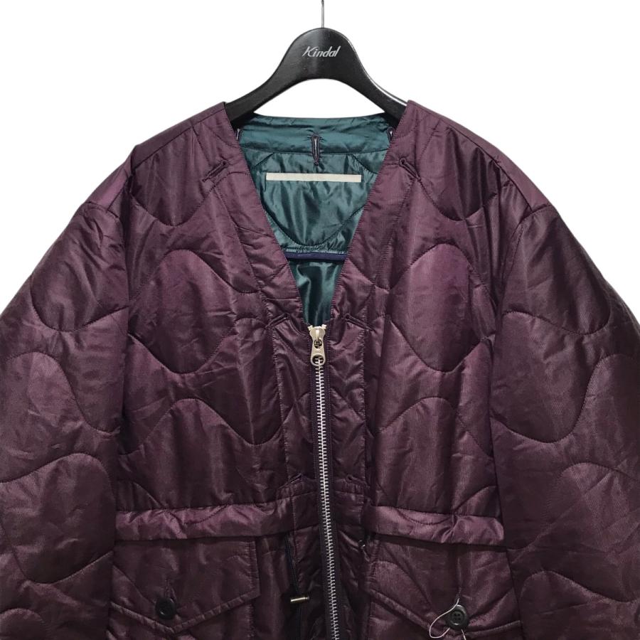ジャケット・アウター Tamme 23AW 値下げ】Tamme 23AW QUILTING LONG BLOUSON リバーシブルキルティング