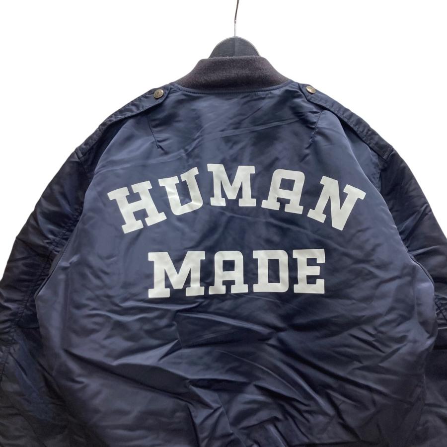 サイズL HUMAN MADE FLIGHT JACKET ネイビー サイズL HUMAN MADE FLIGHT JACKET ネイビー FLIGHT JACKET