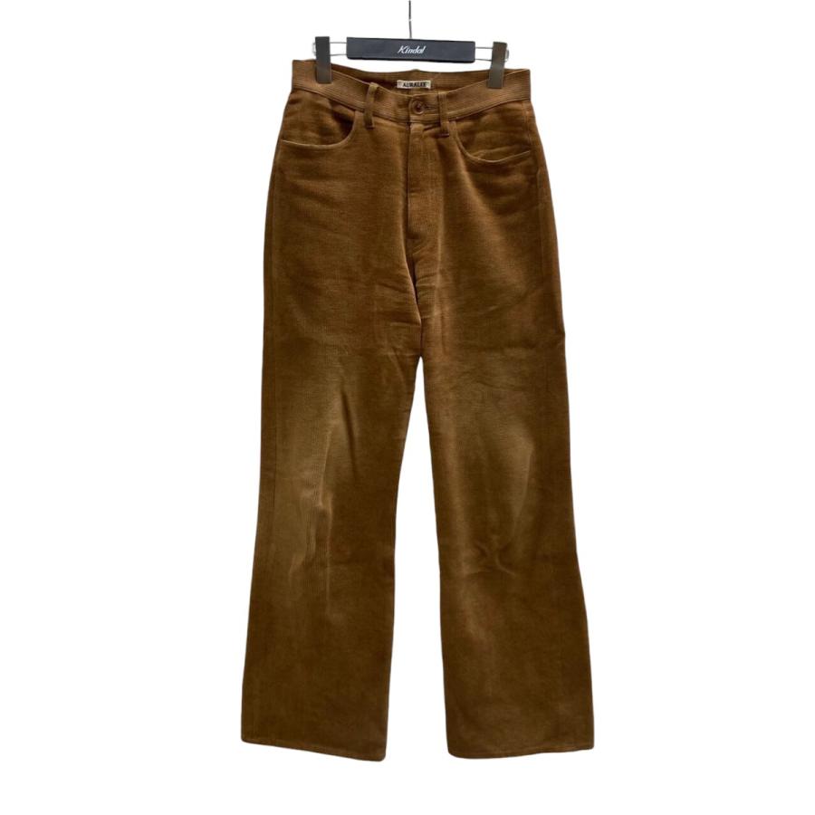 AURALEE オーラリー WOOL COTTON MOAL ウールコーデュロイパンツ 