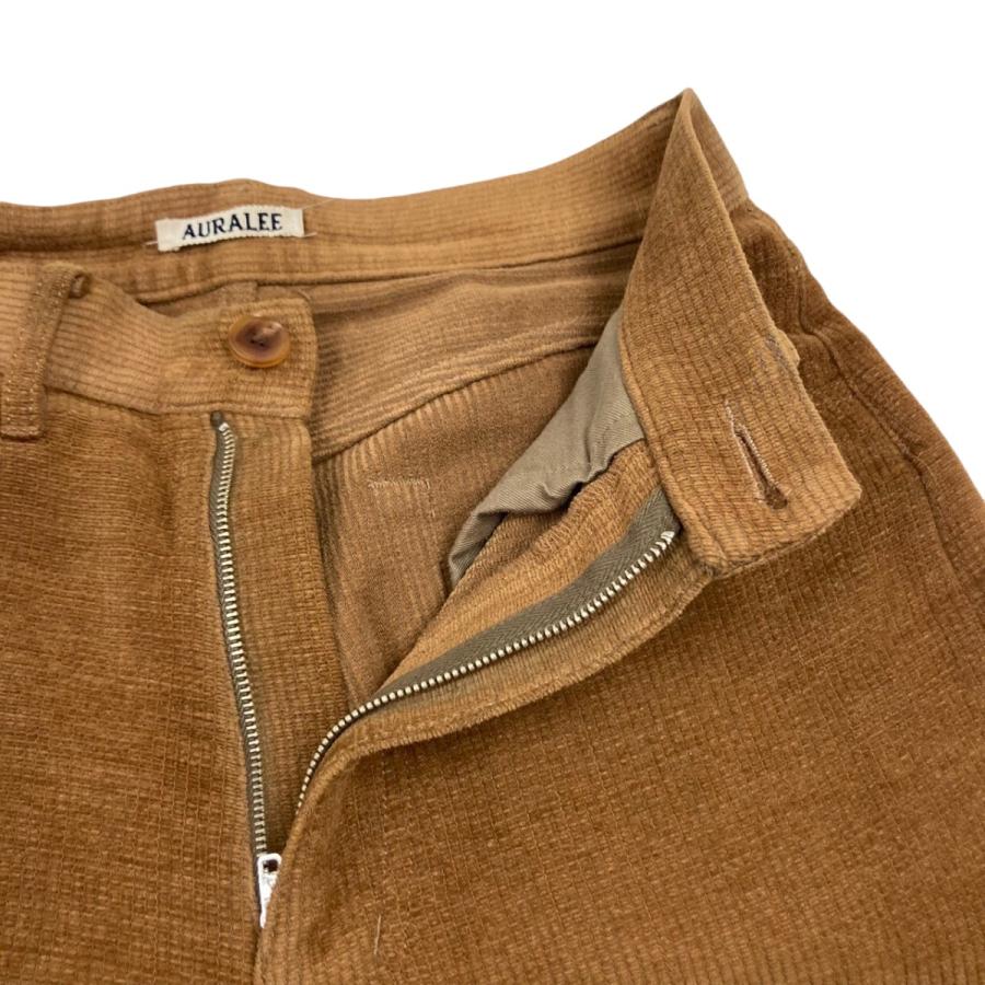 AURALEE オーラリー WOOL COTTON MOAL ウールコーデュロイパンツ 