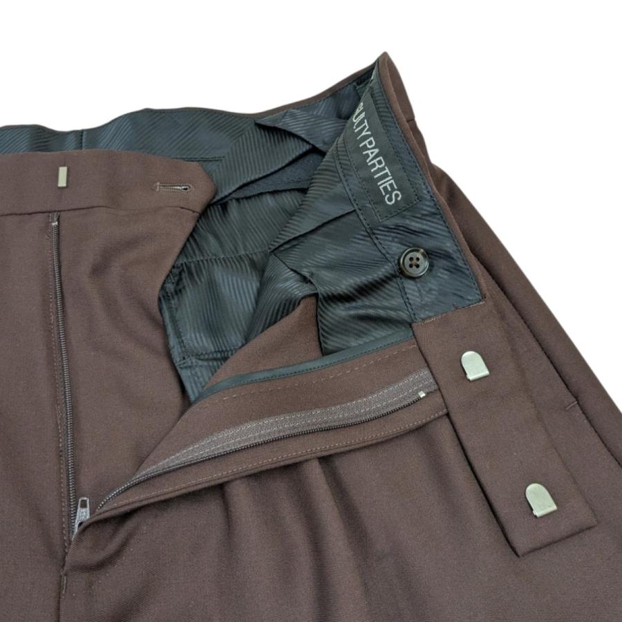 WACKO MARIA 【値下げ】WACKO 24AW DORMEUIL DOUBLE PLEATED TROUSERS 