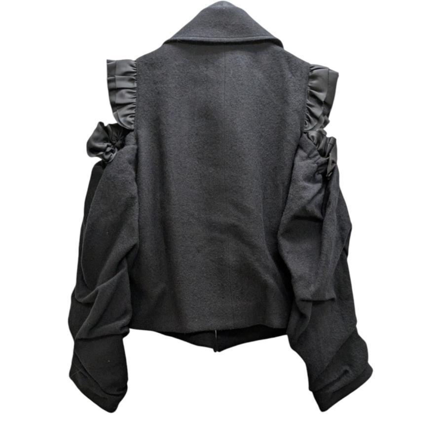 noir kei ninomiya ノワールケイニノミヤ 24AW 縮絨ウールジャケット 