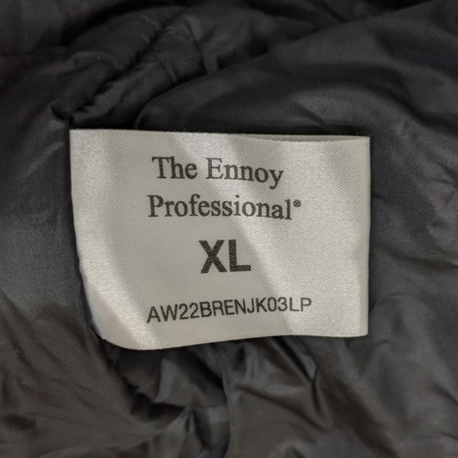 値下げ】ENNOY 中綿ジャケット ブラック サイズ：XL (原宿店