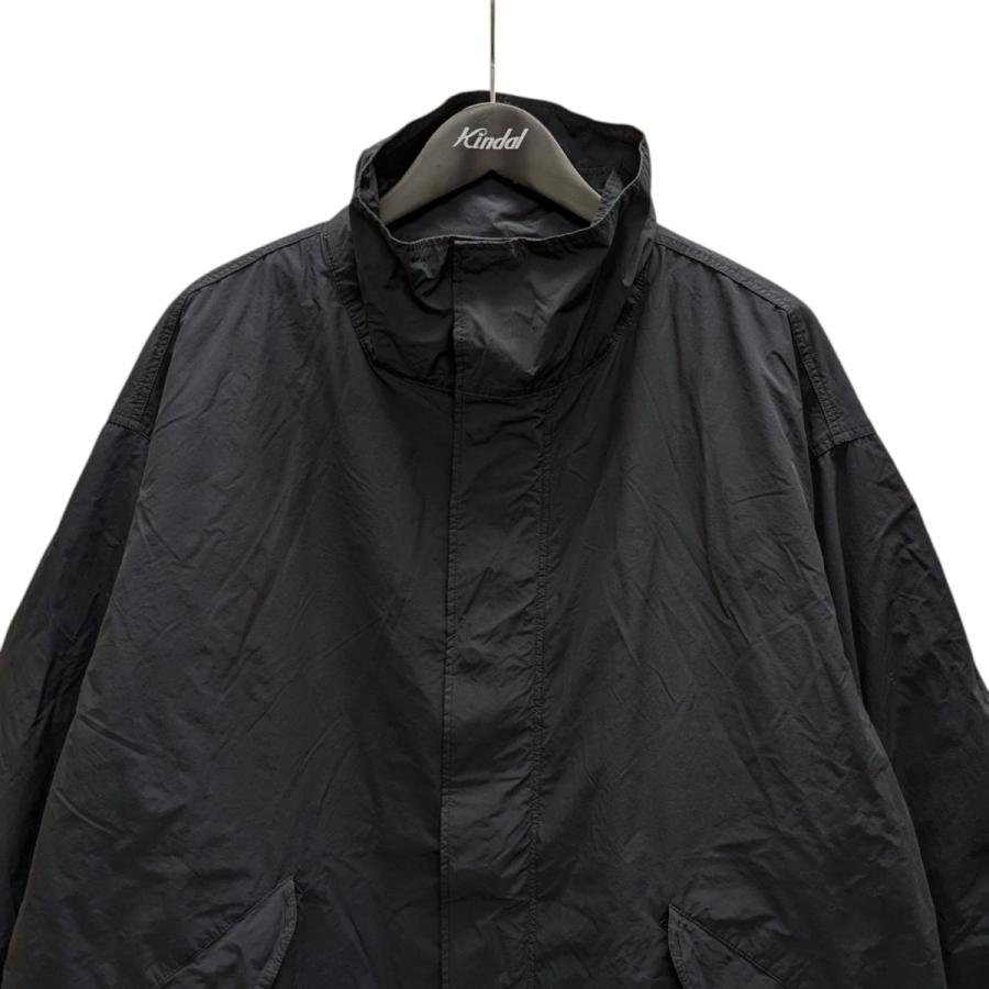 ATON 2024AWショートモッズコート チャコールグレー 06 ATON エイトン 24AW AIR WEATHER SHORT MODS COAT モッズコート