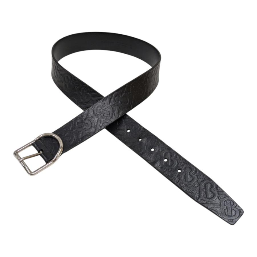 BURBERRY バーバリー レザーベルト ブラック サイズ：85/34