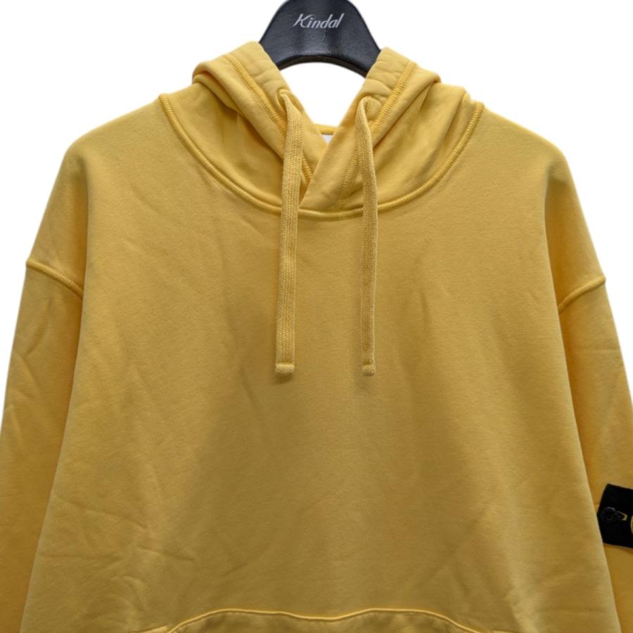 ストーンアイランド STONE ISLAND プルオーバーパーカー イエロー