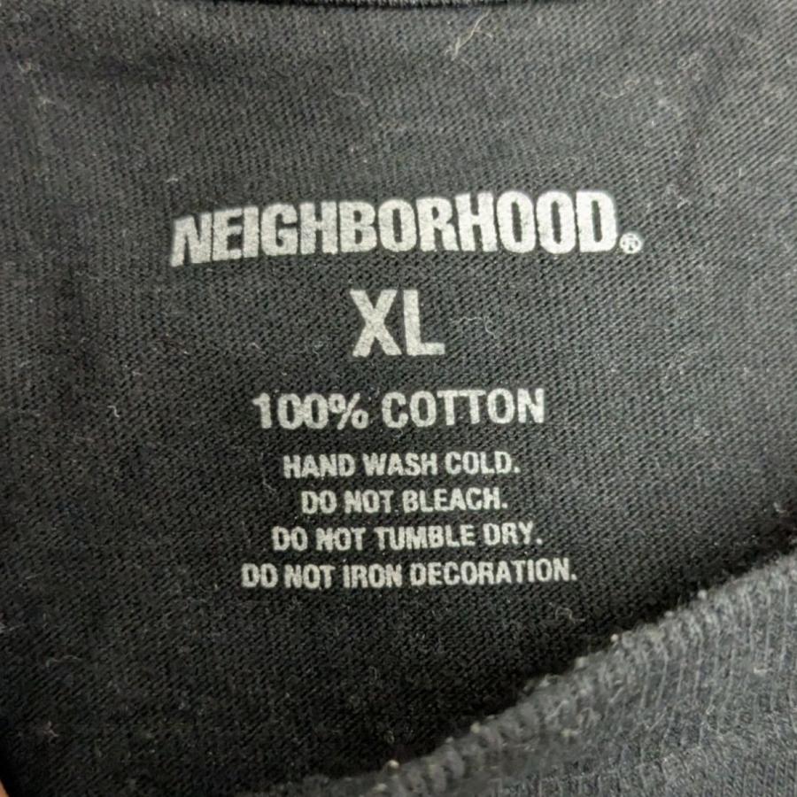 NEIGHBORHOOD ネイバーフッド プリントTシャツ ブラック サイズ NEIGHBORHOOD ネイバーフッド プリントTシャツ ブラック サイズ