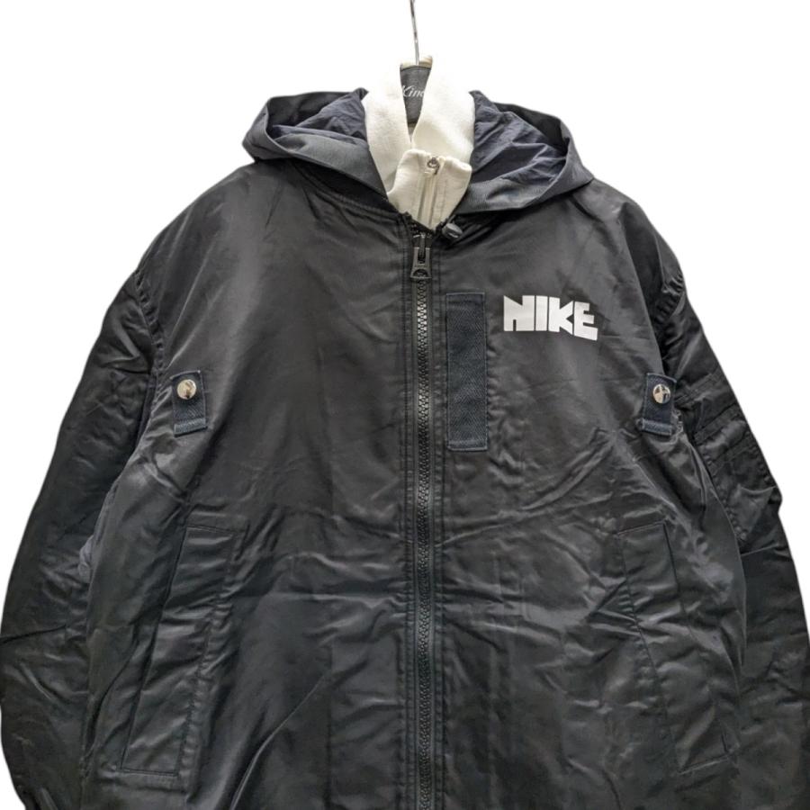サカイ×ナイキ sacai×NIKE 21AW NRG LAYERED JKT ナイロン