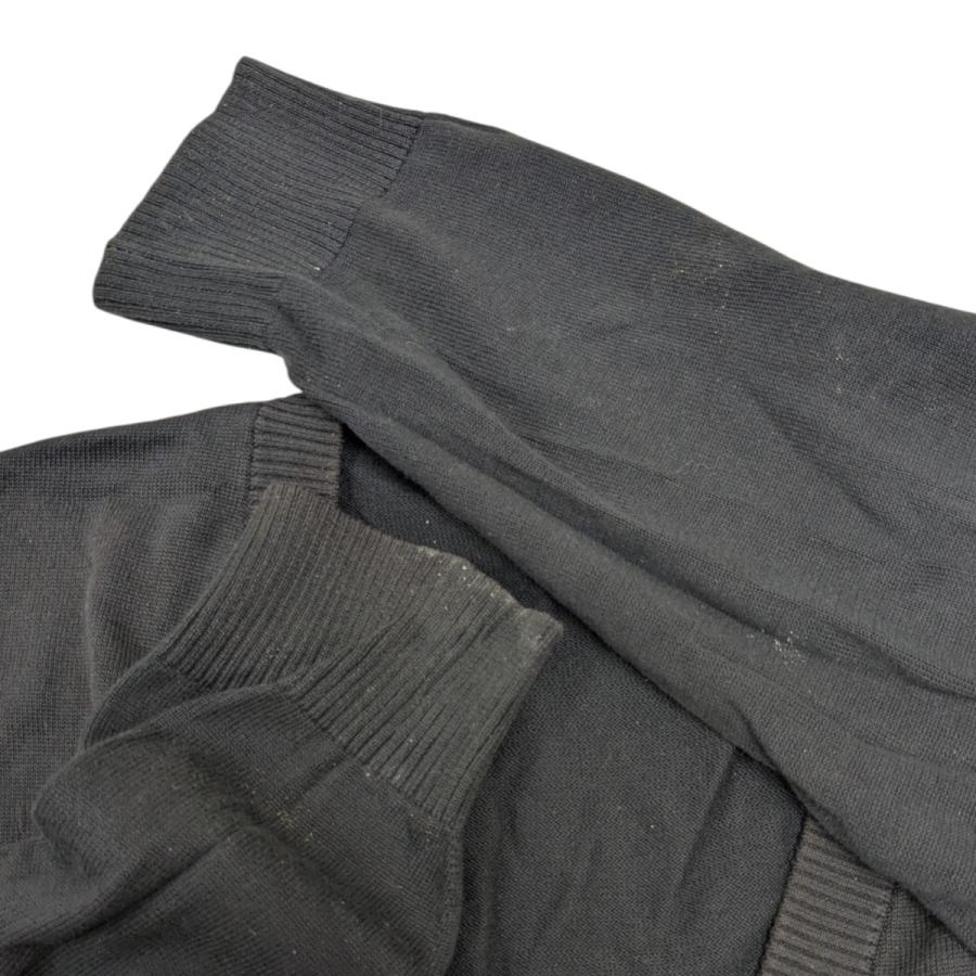 DIESEL ディーゼル コットンニットカーディガン ブラック サイズ