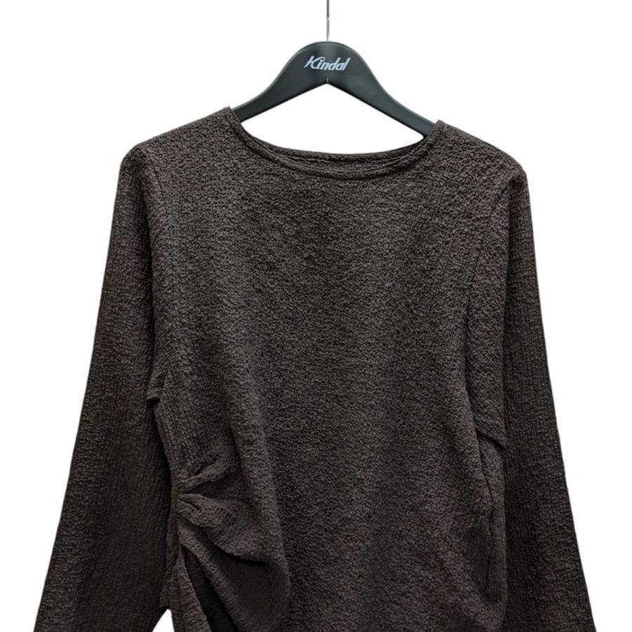 Omar afridi 25ss Tシャツ　サイズ46 値下げ】Omar Afridi 25SS DRAPED L S TOP 長袖カットソー OA-SS25-JER