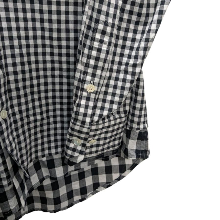 TST 【値下げ】TSTS LAYERED DOUBLE GINGHAM SHIRT ギンガムチェック