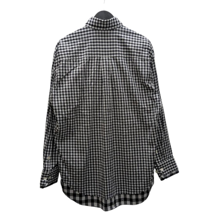 TST 【値下げ】TSTS LAYERED DOUBLE GINGHAM SHIRT ギンガムチェック