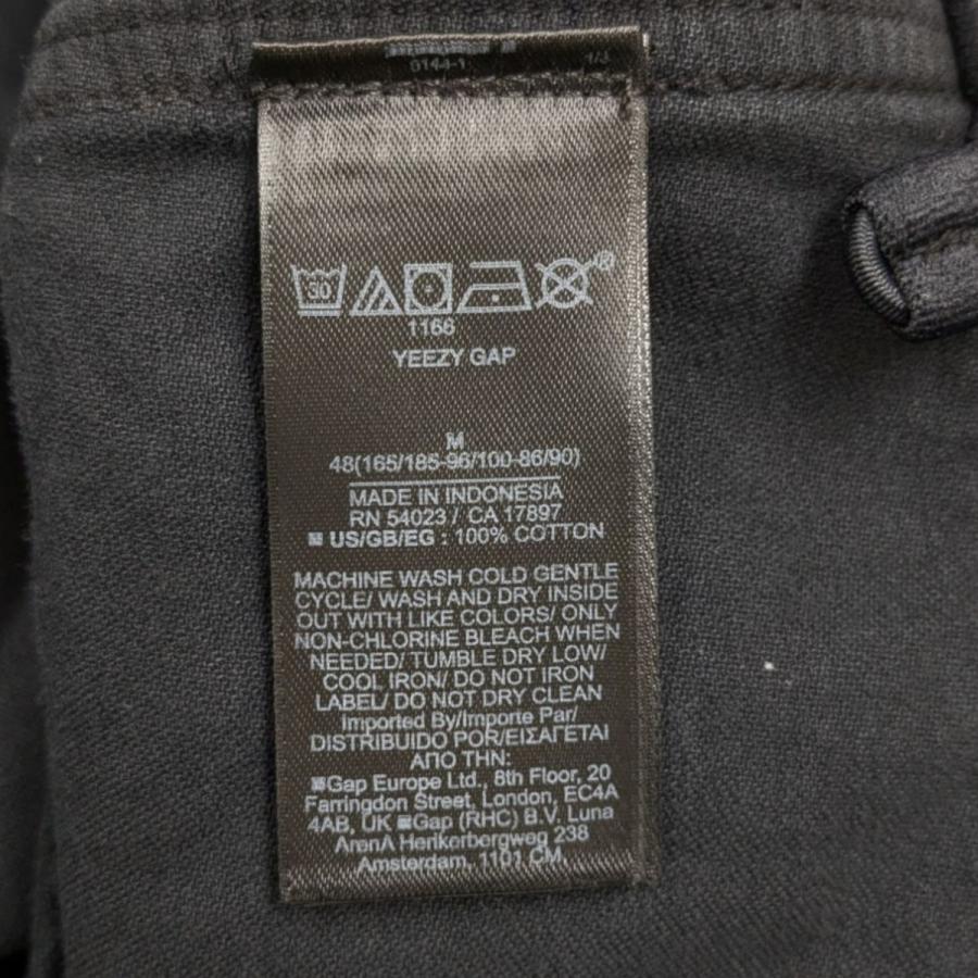 イージー✖️ギャップサテンアノラック　ブラック Yeezy Gap SATEEN ANORAK HOODIE BLACK M イージー サテン アノラック