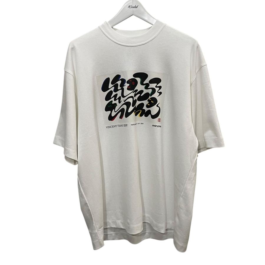 値下げ】everyone VINCENT TSANG GRATITUDE S TEE プリントTシャツ 