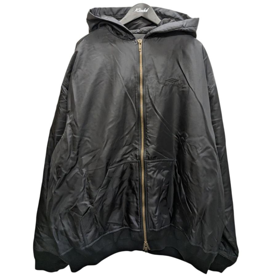 バレンシアガ　ボンバージャケット　22aw BALENCIAGA（バレンシアガ） BALENCIAGA 22AW ロゴ刺繍 ジップアップ