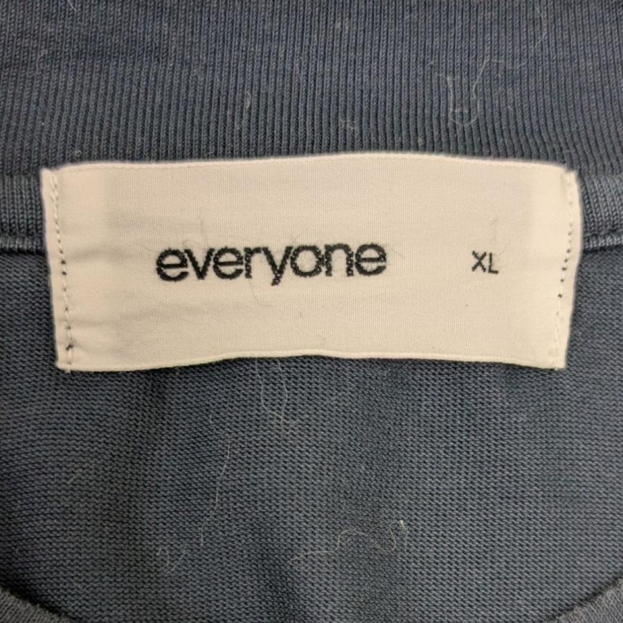 値下げ】everyone クルーネックTシャツ ネイビー サイズ：XL (EC