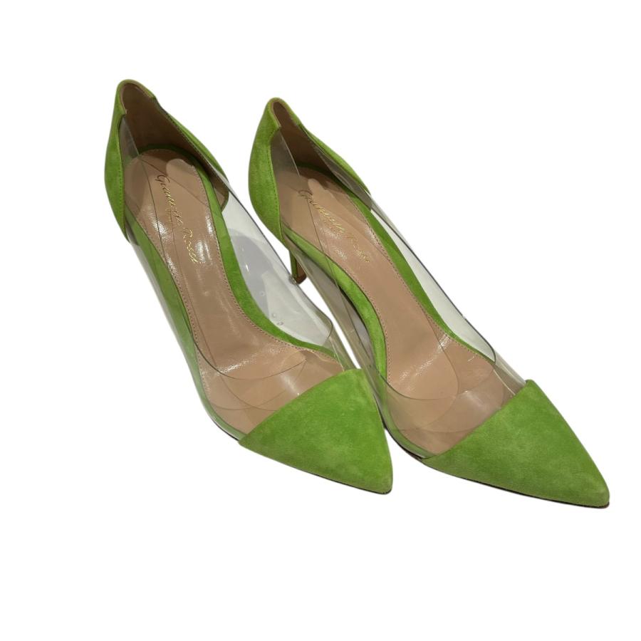 Gianvito Rossi 【値下げ】Gianvito パンプス 黄緑 サイズ：SIZE 37.5  