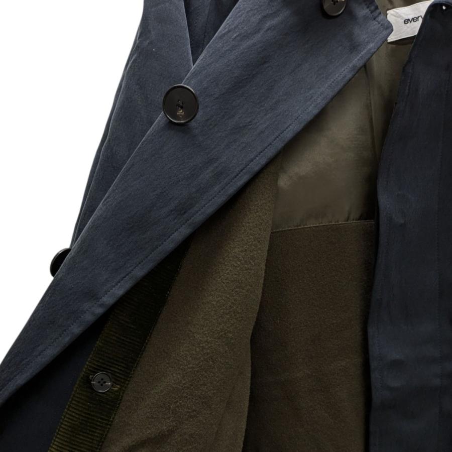 【値下げ】A．PRESSE×everyone ライナー付きコート 23AAP-01-50H ネイビー サイズ：2 (原宿店)の画像