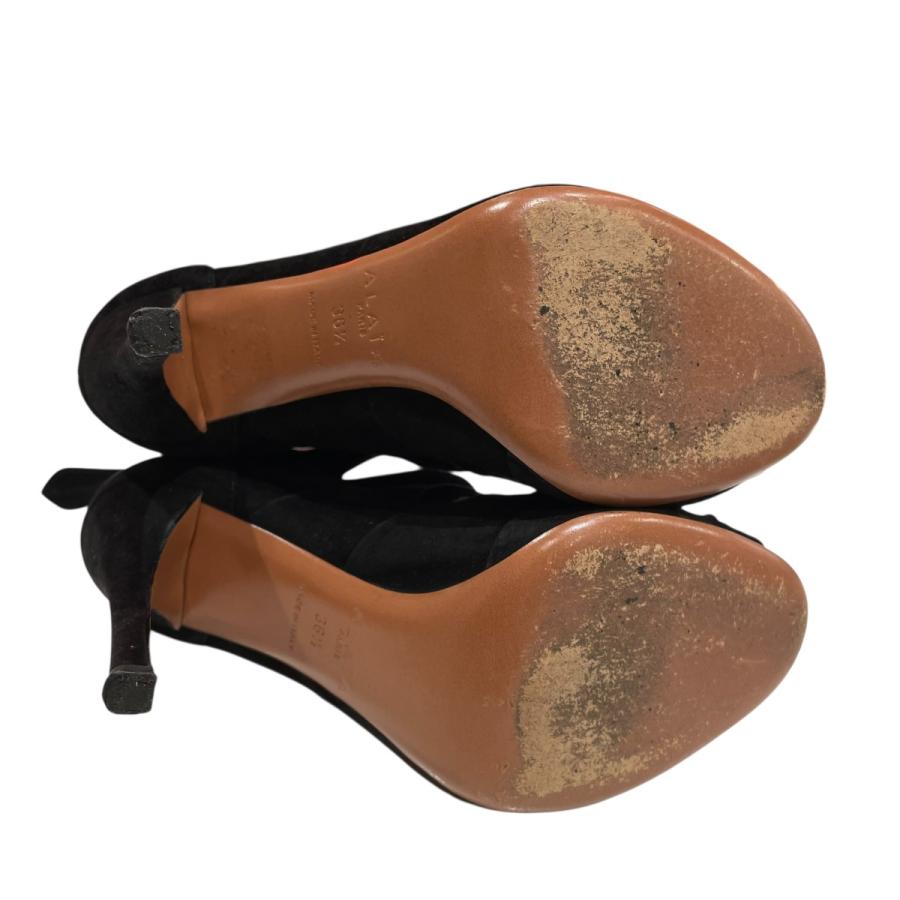 ALAIA 【値下げ】ALAIA バックジップヒールパンプス ブラック