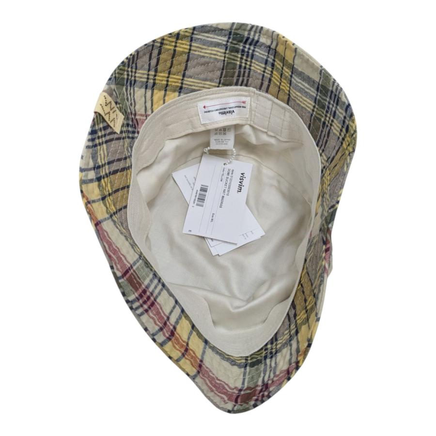 visvim 【値下げ】VISVIM DOME BUCKET HAT MADRAS チェックバケット