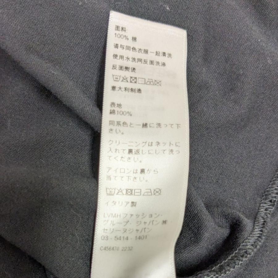 CELINE セリーヌ ロゴプリントTシャツ ブラック サイズ：M 
