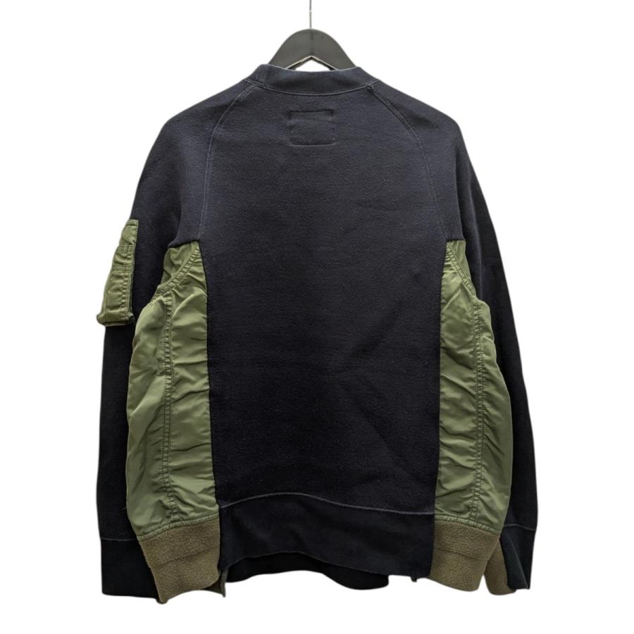 sacai サカイ Sponge Sweat×MA1 Pullover スウェット SCM-032